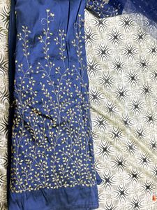 Elegant Blue Kurta Set
