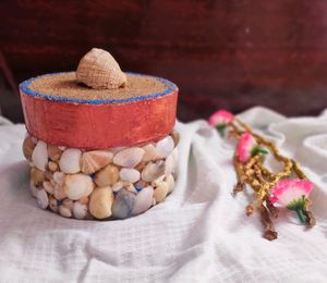 Handmade shell box