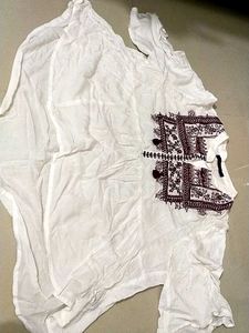 Off-white Cape Top