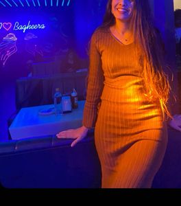 Brown Colour Dress