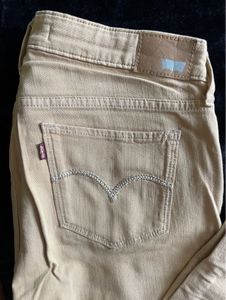 Levi’s Camel Colour skinny Jeans