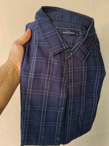 HIGHLANDER Blue Check Shirt (XL) - Fresh