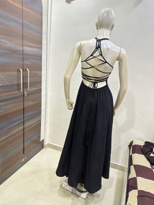 Elegant Halter Neck Maxi Dress