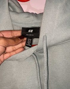 H&amp;M Oversized Sage Green Hoodie