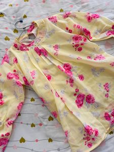 Dreamy Floral Partywear Top