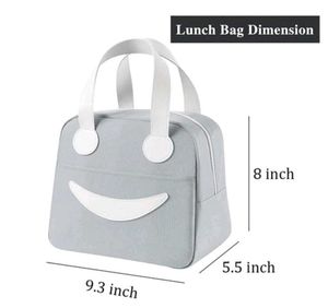 Cute Smiley Face Lunch Bag