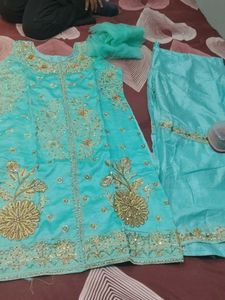 Elegant Embroidered Salwar Suit