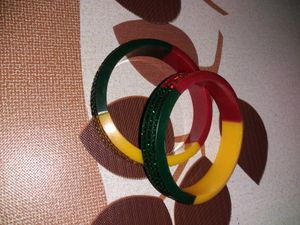Colorful Rhinestone Bangles