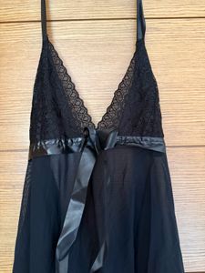 set of 2 Black &amp; blue Lingerie