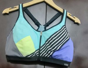 Multi Color Printed Sports Bra For 38 D Bust