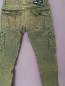 Olive Green Cargo Pants