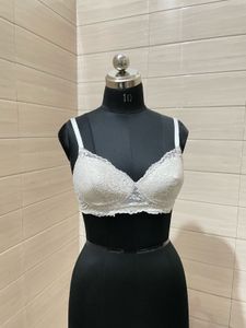 Pintresty Beautiful 🌸Lace White Bra
