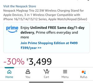 Neopack Magleap Trio 22.5W Wireless Charging Stand