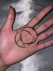 Gold Hoops Medium