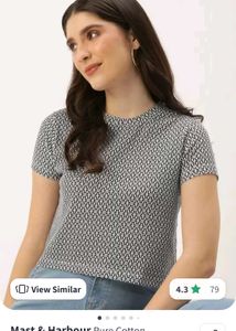 Patterned T-shirt
