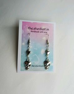 Gothic Skull Y2K Earrings