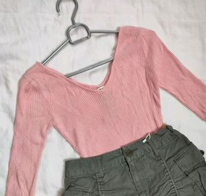 Fitted Ribbed Top