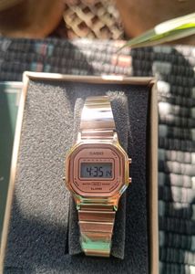 Casio Rose Gold Watch