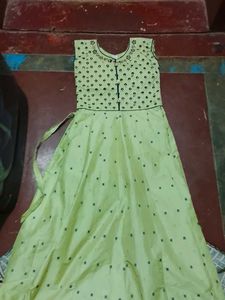 Green Polka Dot Dress