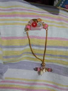 Pink & Pearl Bracelet