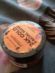 New Not Used Pilgrim 24K Gold Facial Mask