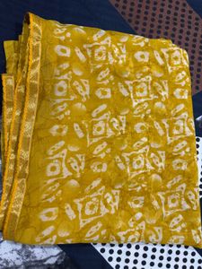 Yellow Saree