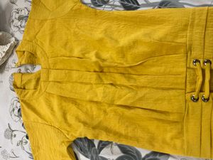Mustard Color Top