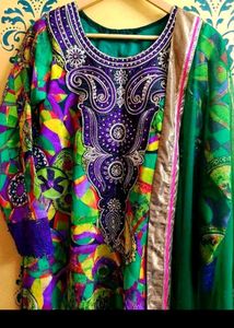 Pakistani Suit💚💜