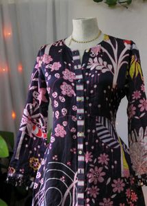 Desinger Floral Print Dress