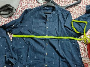 Stylish Navy Blue Men Shirt