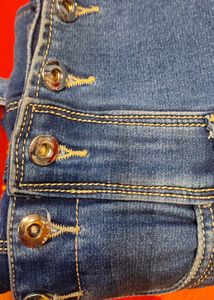 Denim Dungree (Without Red Top)
