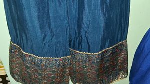 Blue Suit + Sharara/pallazzo + Dupatta