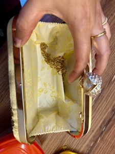 Embroidered Clutch