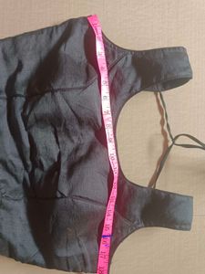 Black Readymade Saree Blouse