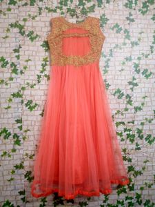 Beautiful Gown Bollywood Copy By Divya Bharti Cop