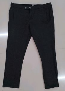 MAX Girls Charcoal Casual Trousers