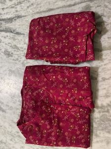 Floral Print Pajama Set
