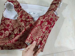 Off shoulder Ethnic Blouse