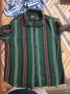 Striped Green Shirt