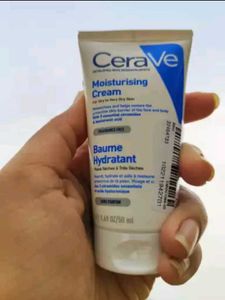 CeraVe Moisturizing Cream And Free Golden Clutch