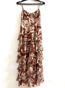 Floral Tiered Maxi Dress