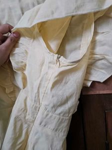 Cute Lemon Ruffled Top