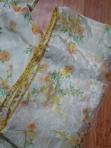 Floral anarkali Kurta Set