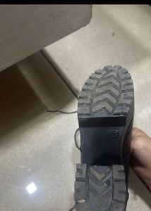 Black Platform Heel Boots