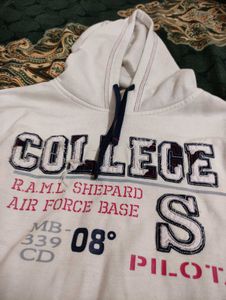 College Vintage Sleeveless Hoodie