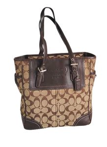 Coach Signature Shoulder Tote Bag