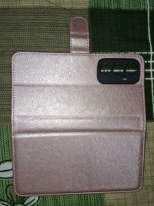 Rose Gold Flip Cover For Samsung A35