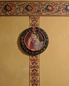 Indian Lady Wall Decor
