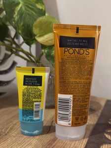Pond&#39;s Facewash 100g  &amp; Garnier Sunscreen 30ml