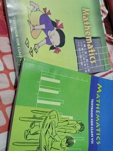 Mathematics Books of NCERT Class 6th And 7th